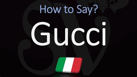 pronunciation of gucci.